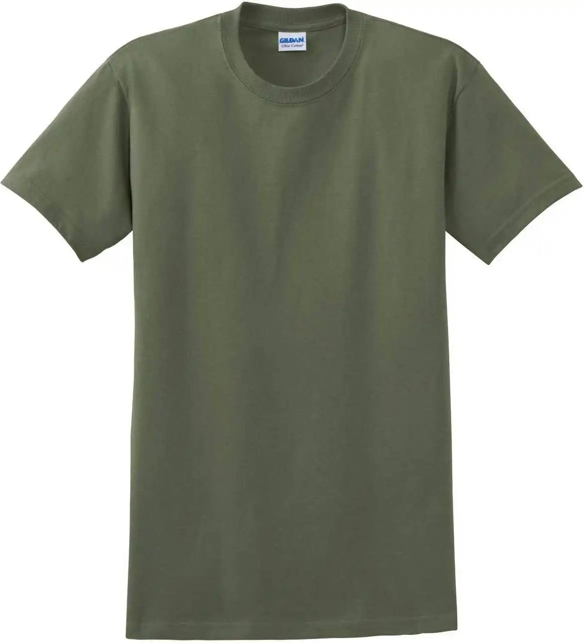Gildan 2000 Ultra Cotton 100% t Shirt Military Green