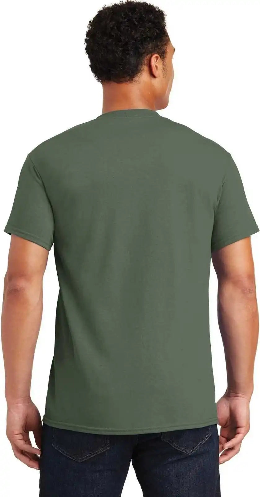 Gildan 2000 Ultra Cotton 100% t Shirt Military Green