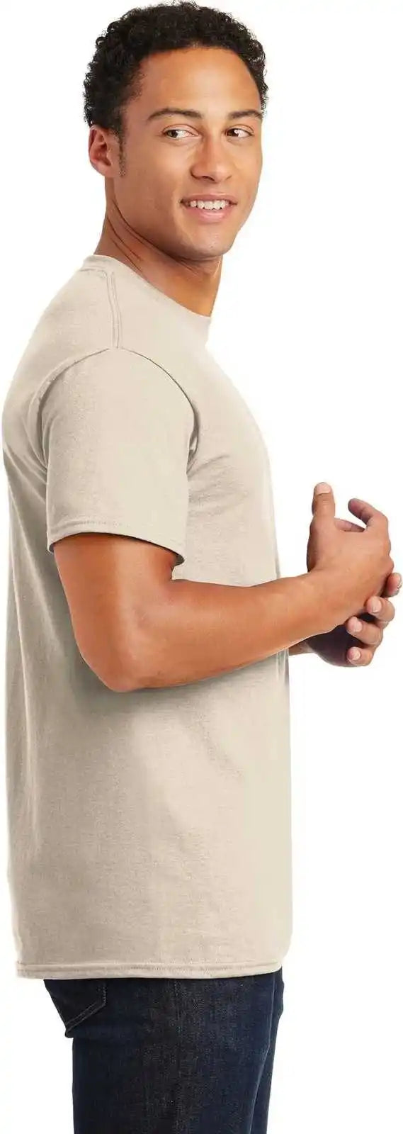 Gildan 2000 Ultra Cotton 100% t Shirt Natural