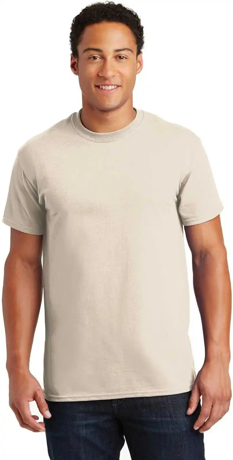 Gildan 2000 Ultra Cotton 100% t Shirt Natural