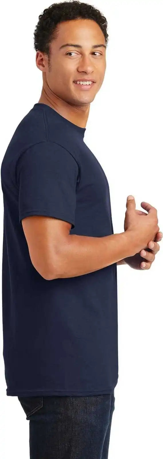 Gildan 2000 Ultra Cotton 100% t Shirt Navy
