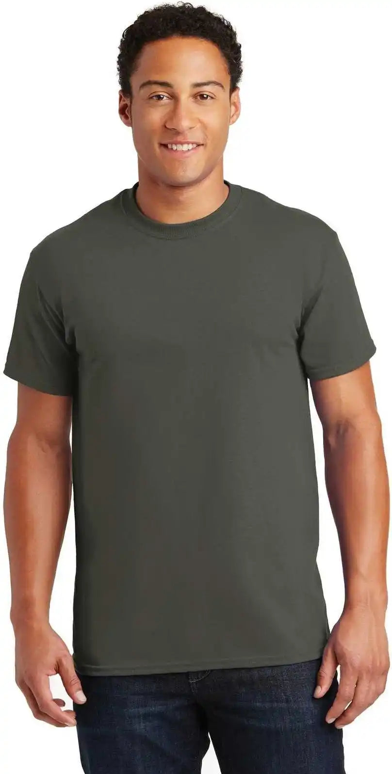 Gildan 2000 Ultra Cotton 100% t Shirt Olive