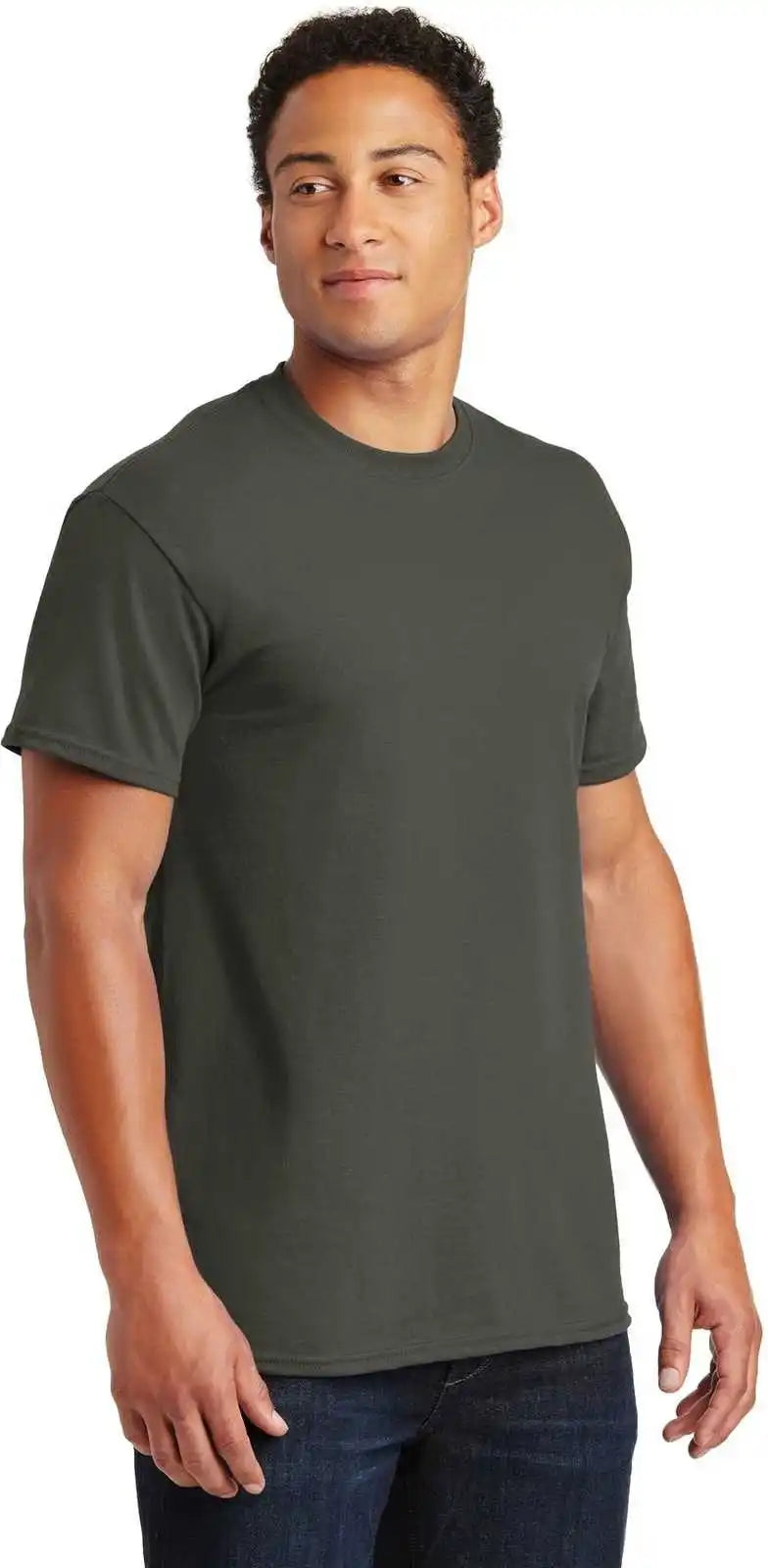 Gildan 2000 Ultra Cotton 100% t Shirt Olive