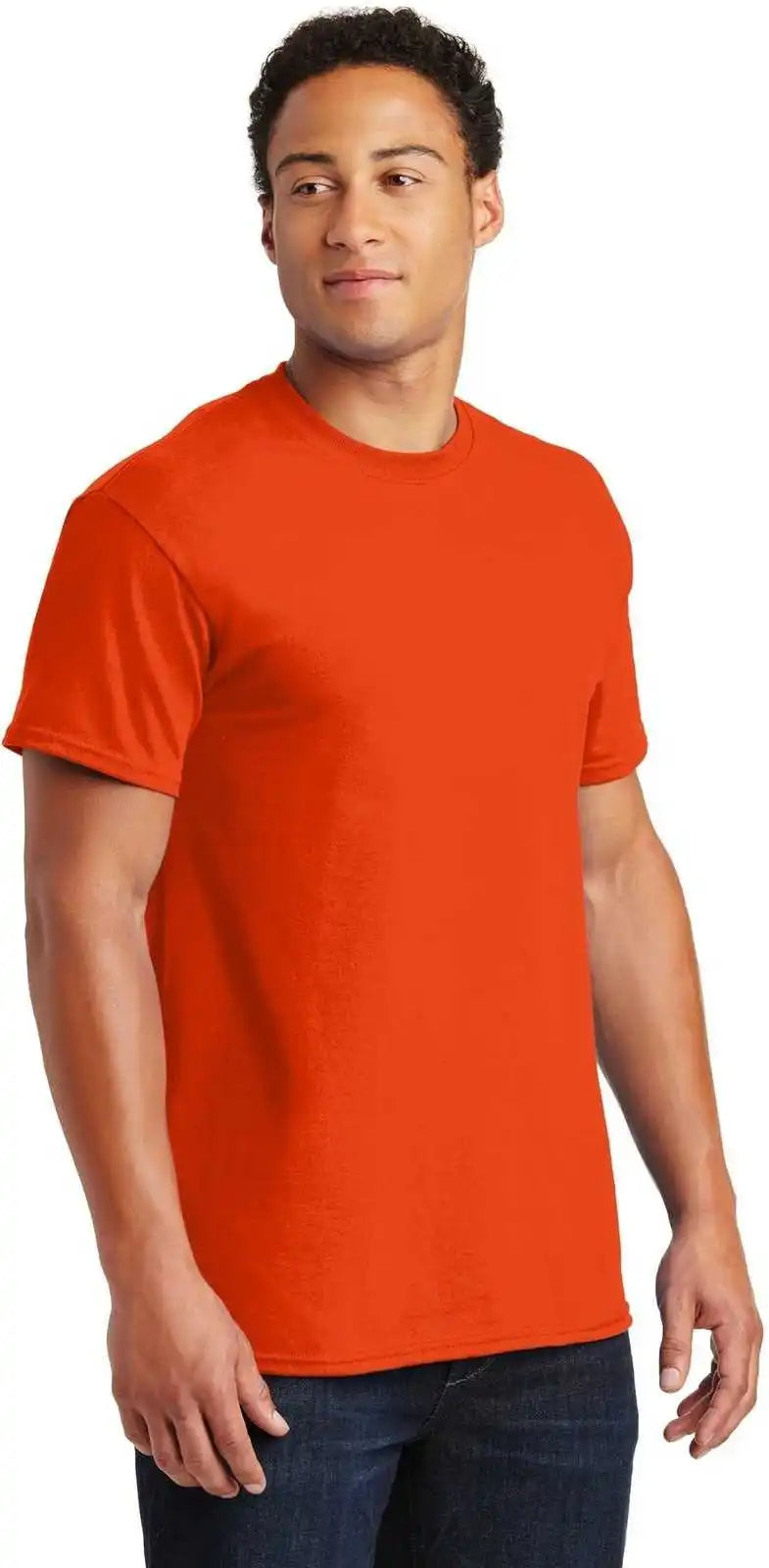 Gildan 2000 Ultra Cotton 100% t Shirt Orange