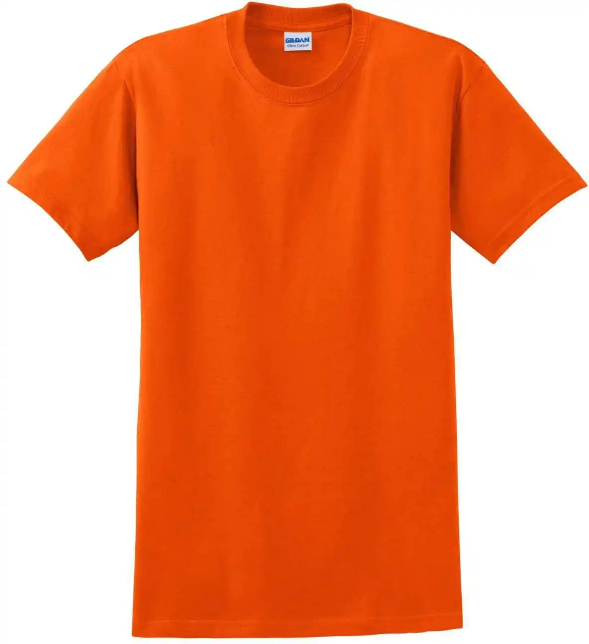 Gildan 2000 Ultra Cotton 100% t Shirt Orange