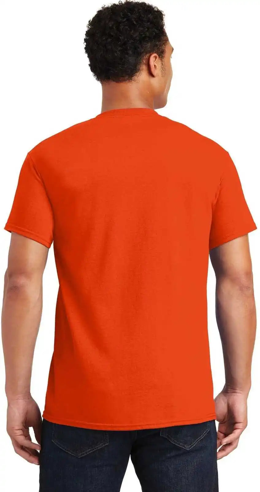Gildan 2000 Ultra Cotton 100% t Shirt Orange