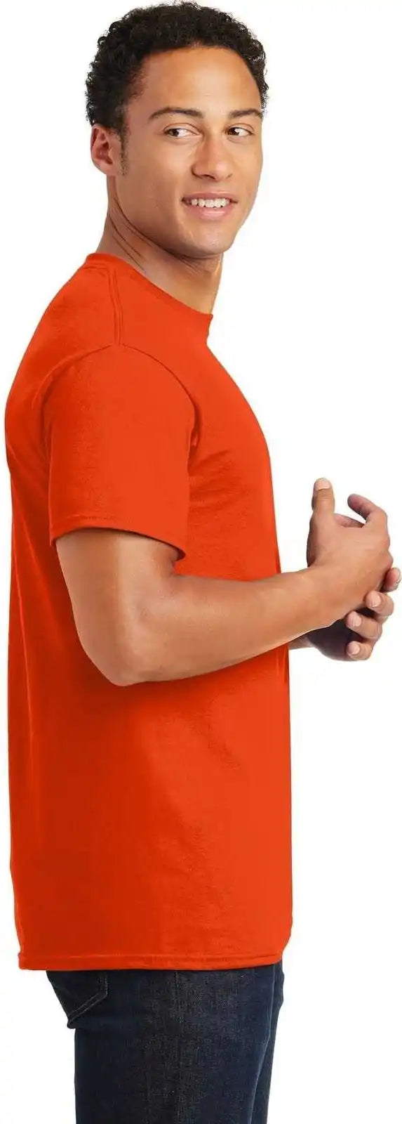 Gildan 2000 Ultra Cotton 100% t Shirt Orange