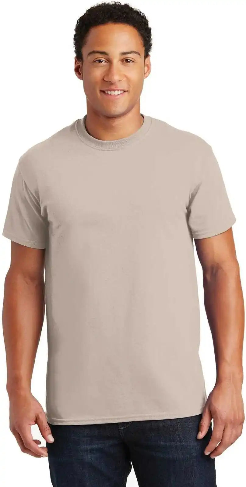 Gildan 2000 Ultra Cotton 100% t Shirt Sand