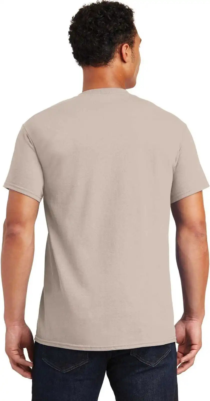 Gildan 2000 Ultra Cotton 100% t Shirt Sand