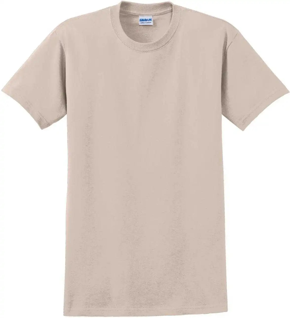 Gildan 2000 Ultra Cotton 100% t Shirt Sand