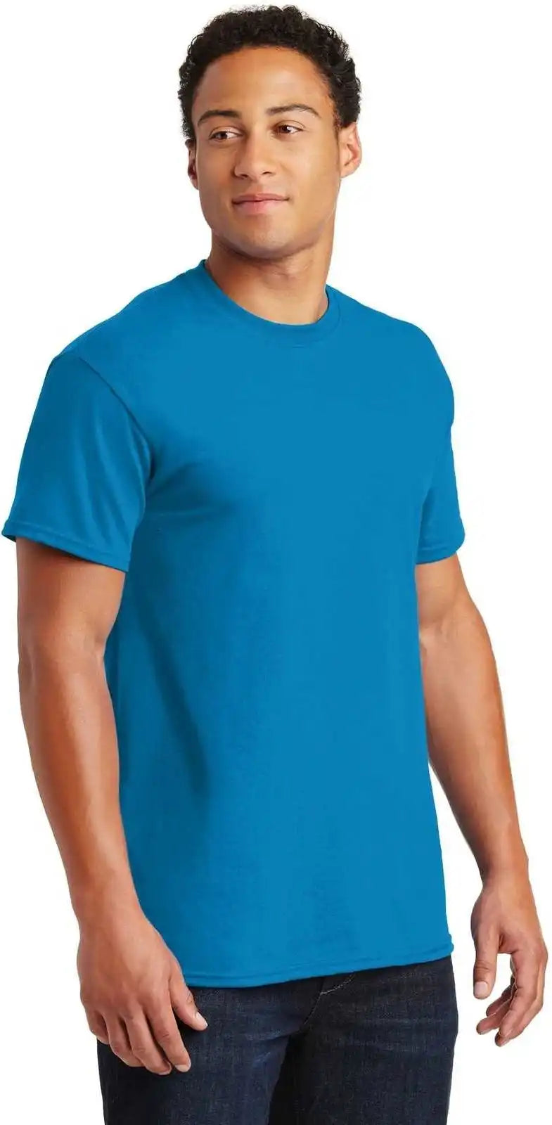 Gildan 2000 Ultra Cotton 100% t Shirt Sapphire