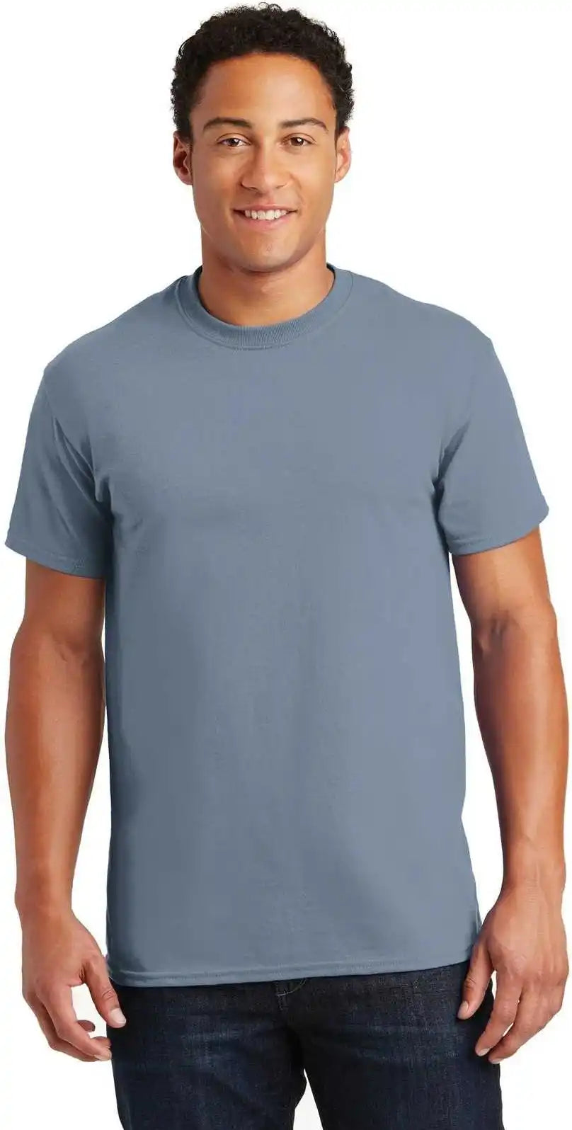Gildan 2000 Ultra Cotton 100% t Shirt Stone Blue