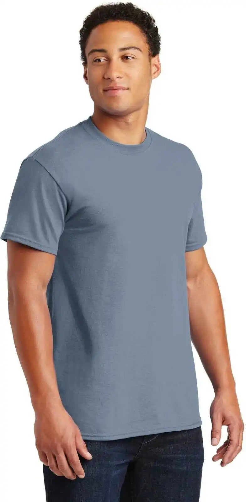 Gildan 2000 Ultra Cotton 100% t Shirt Stone Blue