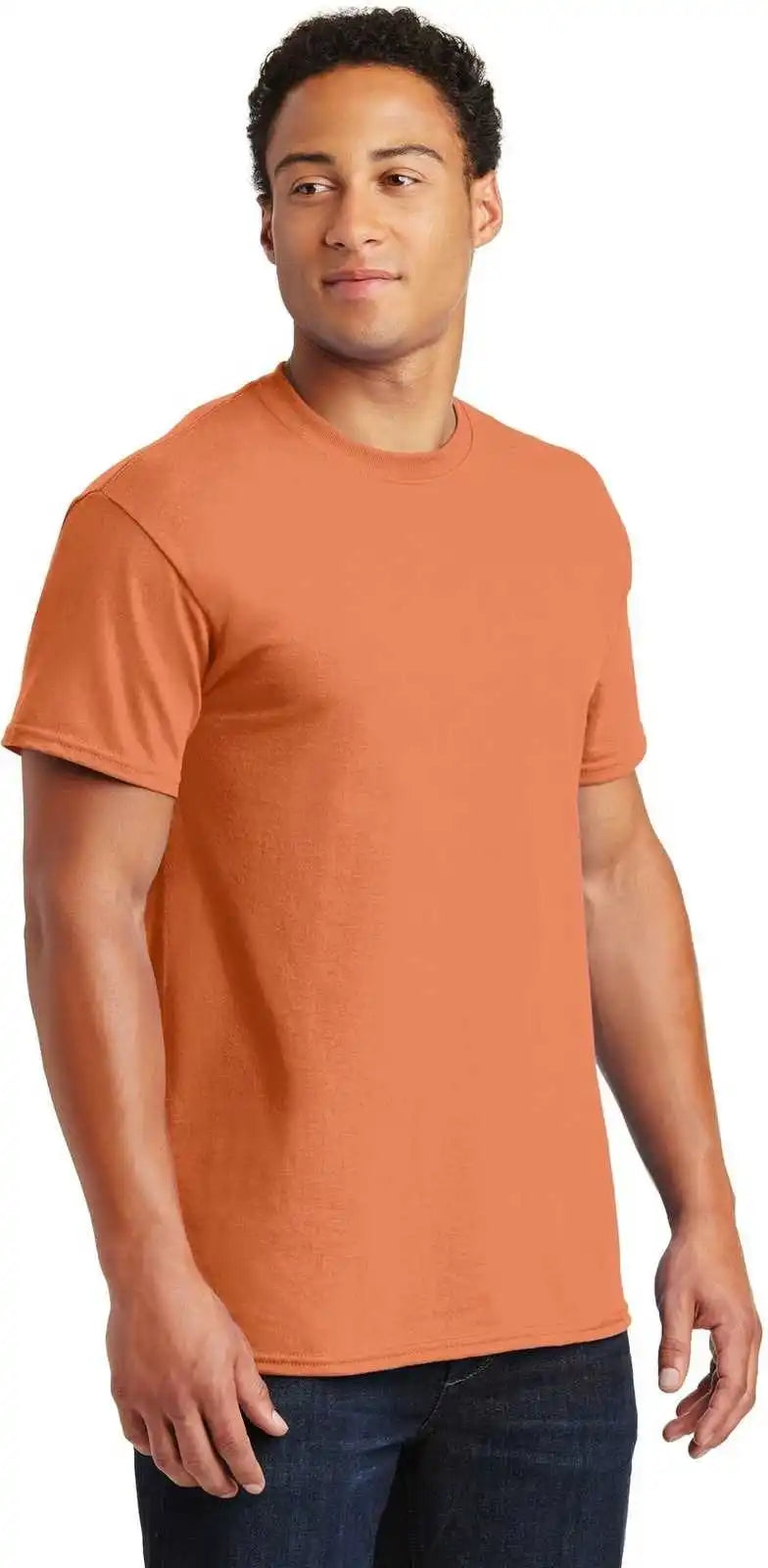 Gildan 2000 Ultra Cotton 100% t Shirt Tangerine