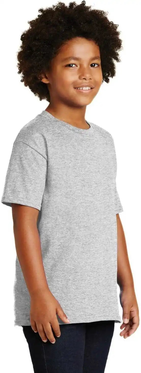Gildan 2000b Youth Ultra Cotton 100% t Shirt Ash