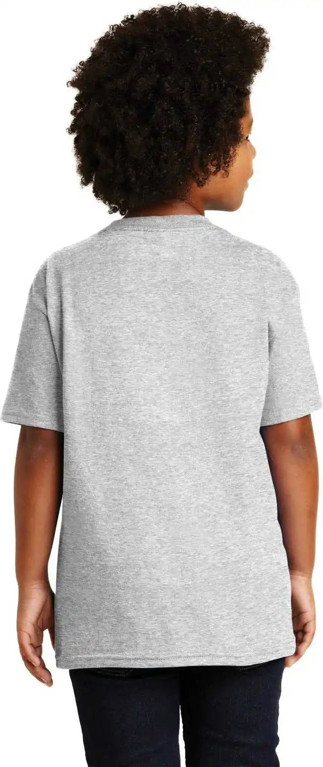 Gildan 2000b Youth Ultra Cotton 100% t Shirt Ash