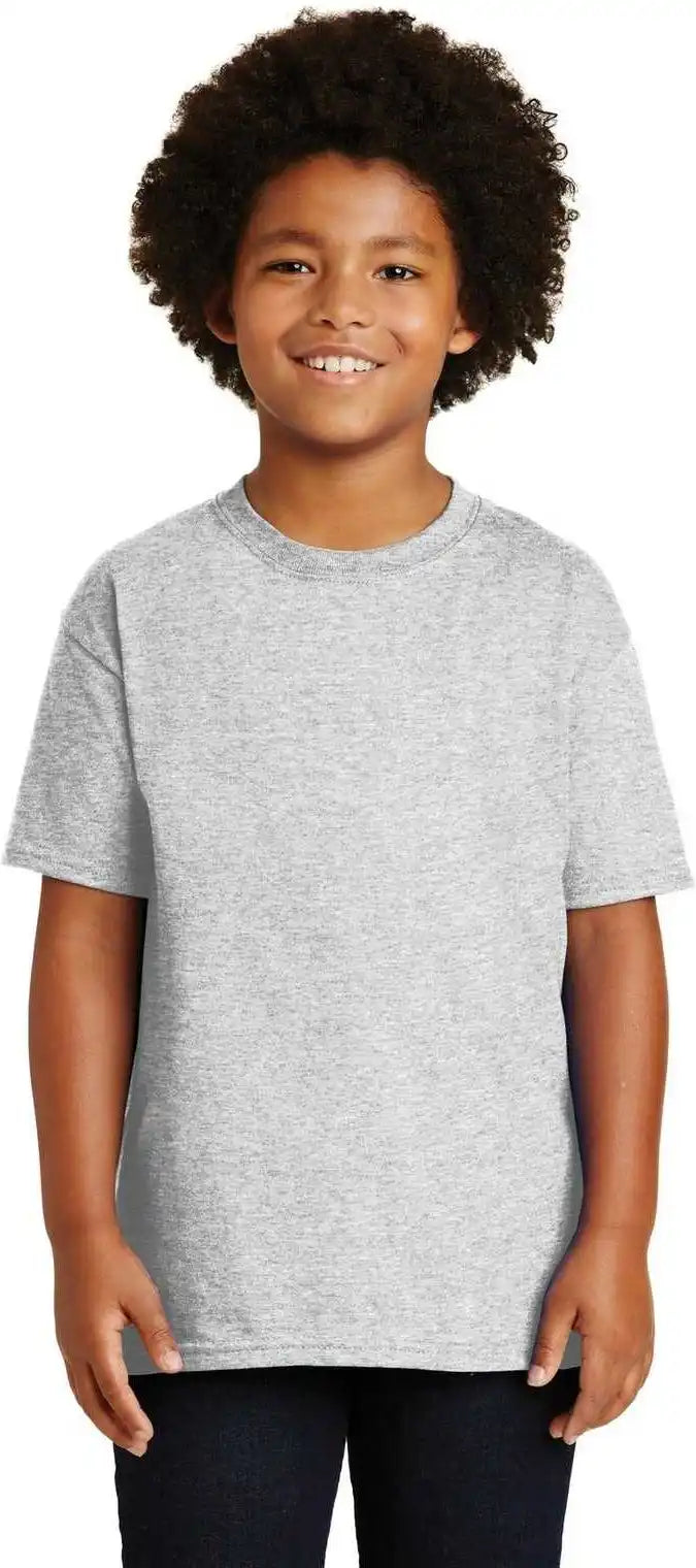 Gildan 2000b Youth Ultra Cotton 100% t Shirt Ash