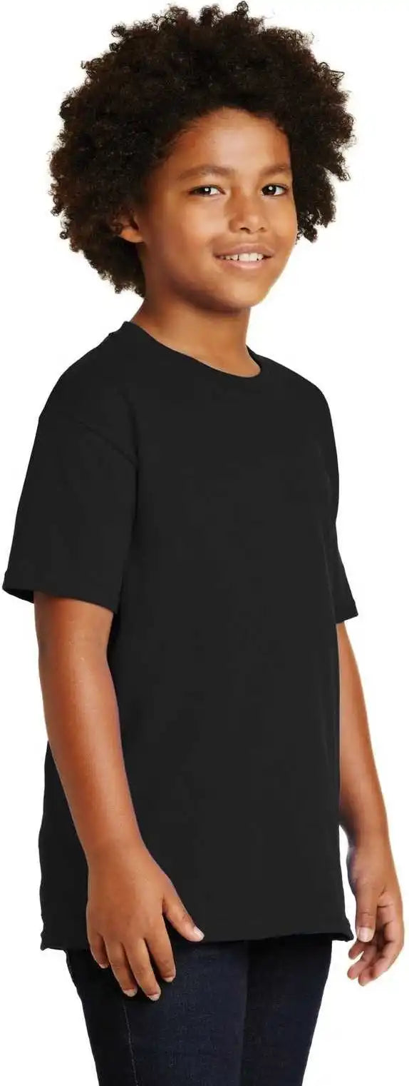 Gildan 2000b Youth Ultra Cotton 100% t Shirt Black