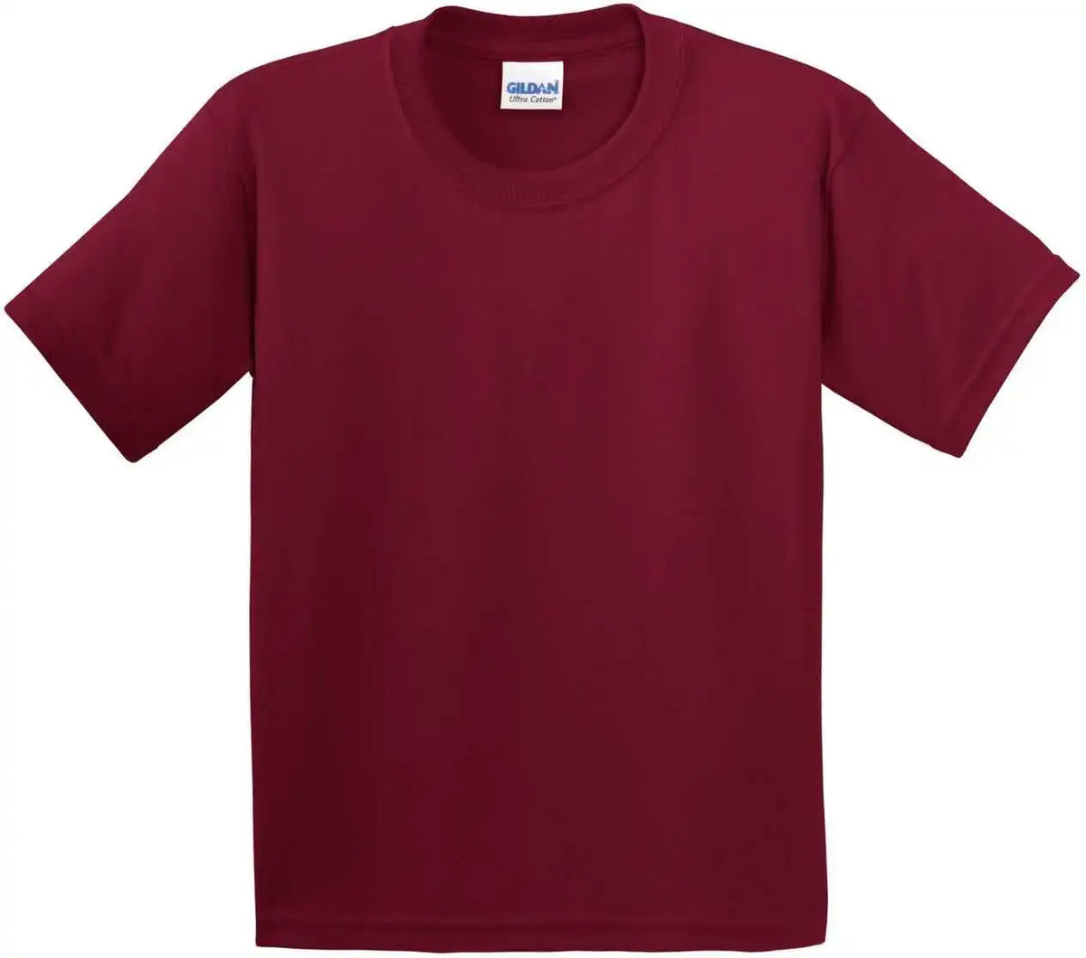 Gildan 2000b Youth Ultra Cotton 100% t Shirt Cardinal Red