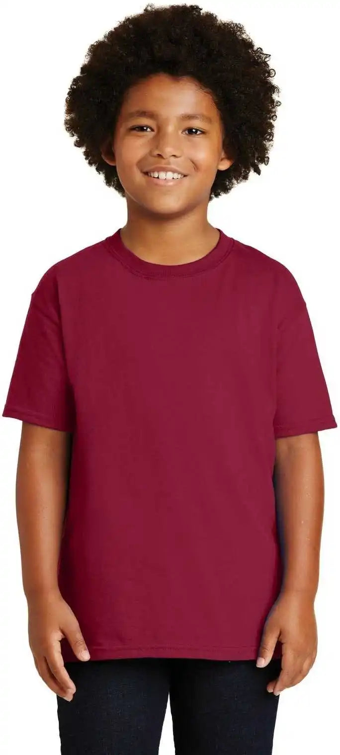 Gildan 2000b Youth Ultra Cotton 100% T-shirt - Cardinal Red