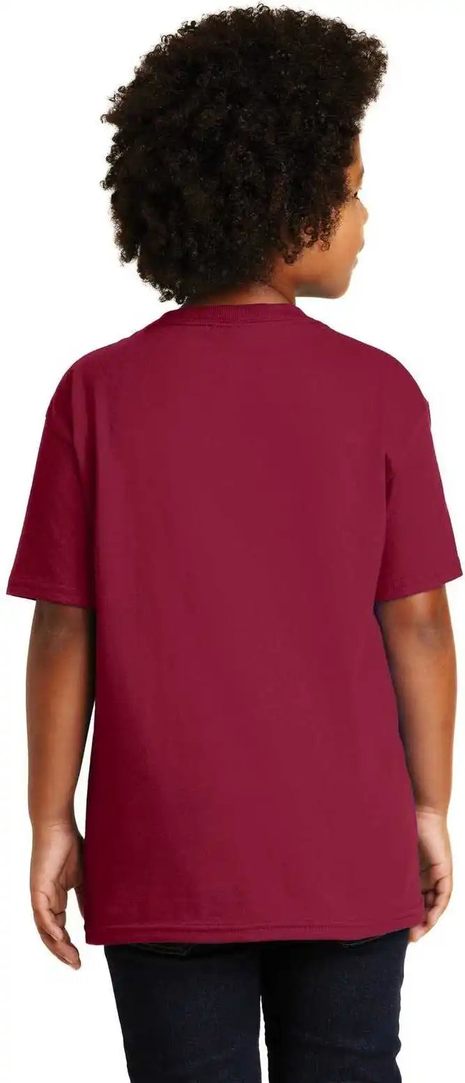 Gildan 2000b Youth Ultra Cotton 100% T-shirt - Cardinal Red