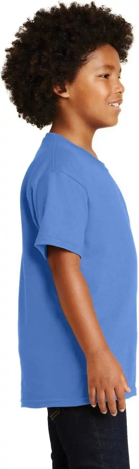 Gildan 2000b Youth Ultra Cotton 100% t Shirt Carolina Blue