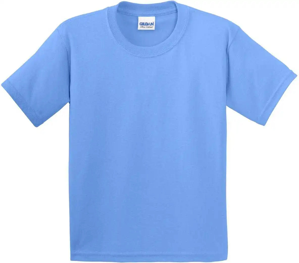 Gildan 2000b Youth Ultra Cotton 100% t Shirt Carolina Blue