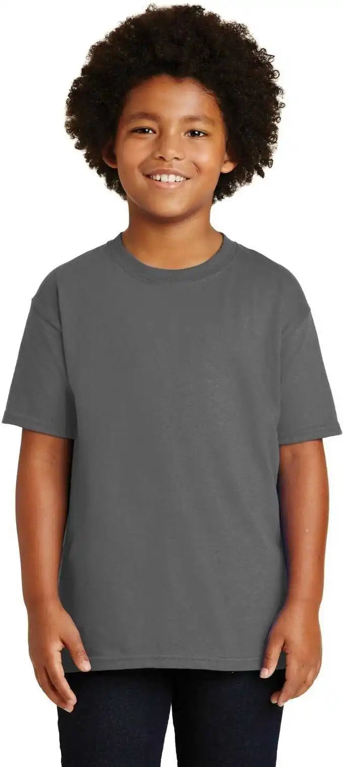 Gildan 2000b Youth Ultra Cotton 100% t Shirt Charcoal