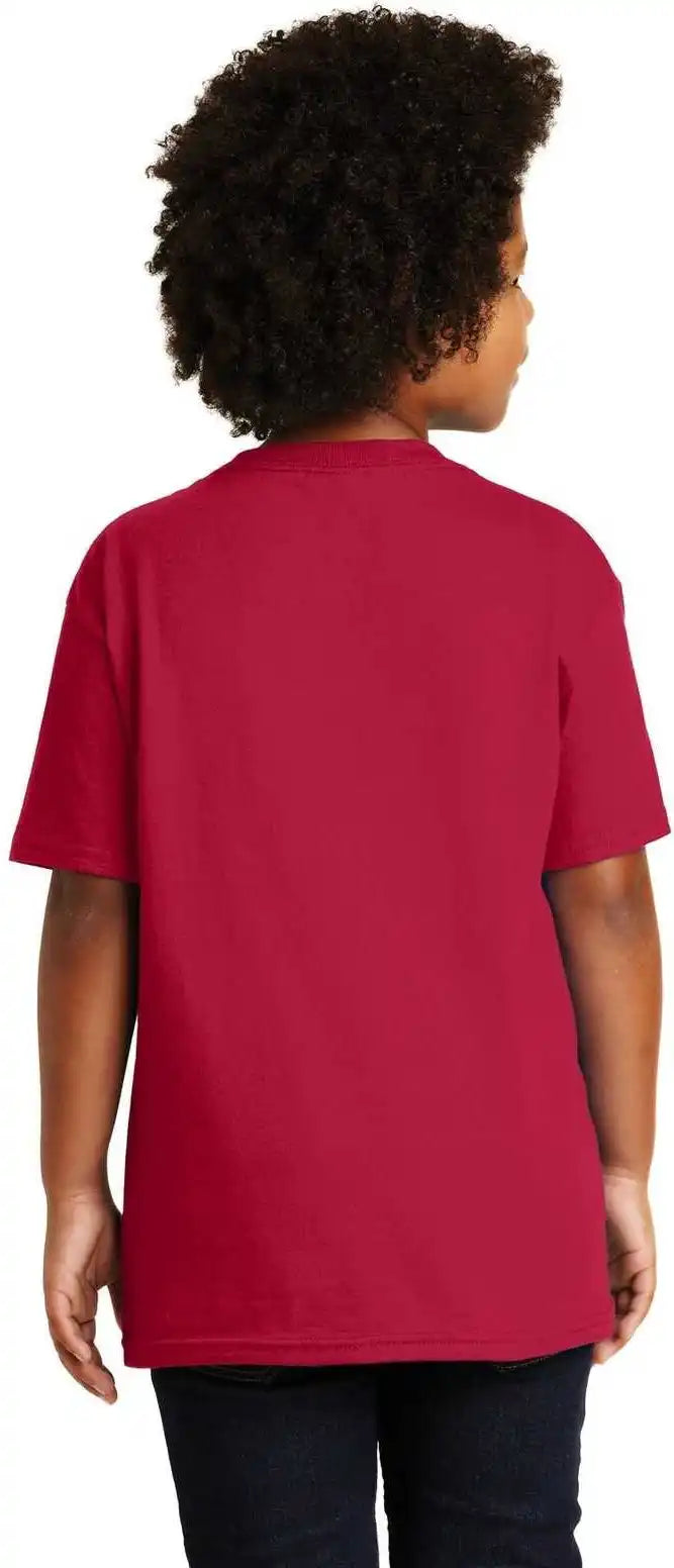Gildan 2000b Youth Ultra Cotton 100% t Shirt Cherry Red
