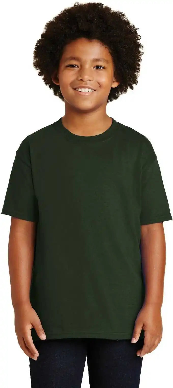 Gildan 2000b Youth Ultra Cotton 100% t Shirt Forest