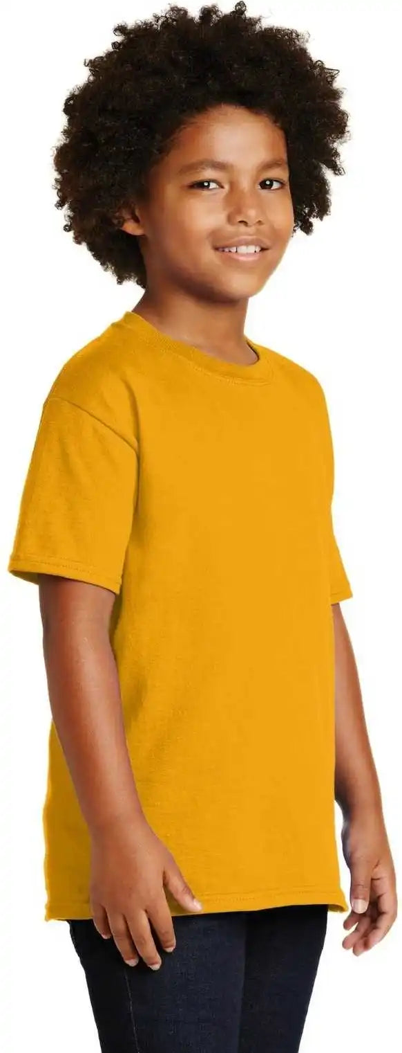 Gildan 2000b Youth Ultra Cotton 100% t Shirt Gold
