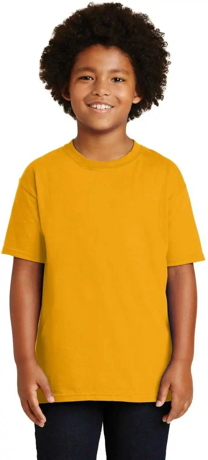 Gildan 2000b Youth Ultra Cotton 100% t Shirt Gold