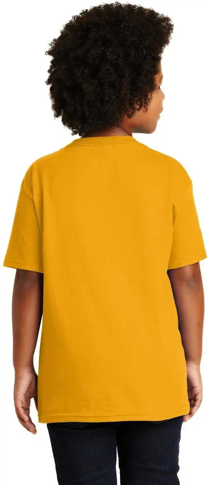 Gildan 2000b Youth Ultra Cotton 100% t Shirt Gold