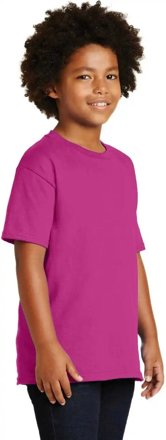 Gildan 2000b Youth Ultra Cotton 100% t Shirt Heliconia