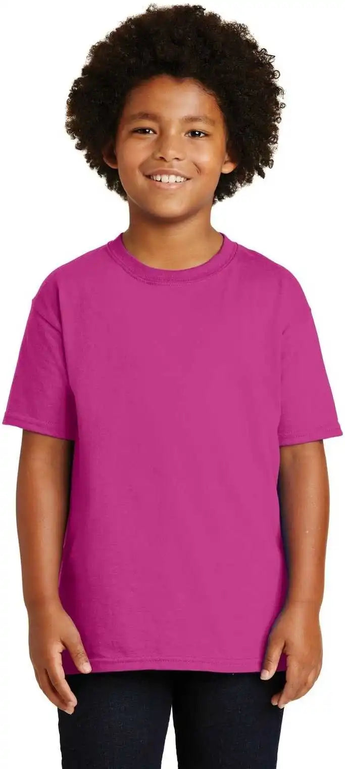 Gildan 2000b Youth Ultra Cotton 100% t Shirt Heliconia