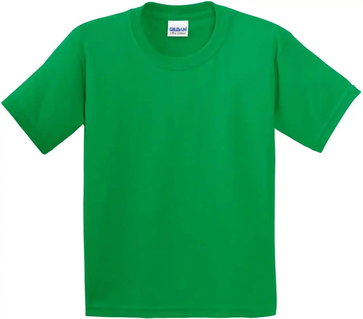 Gildan 2000b Youth Ultra Cotton 100% t Shirt Irish Green