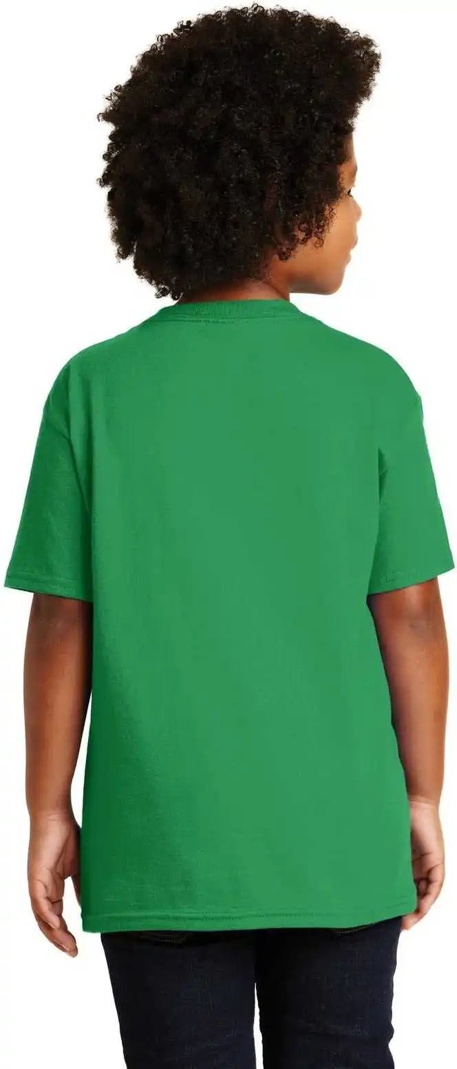 Gildan 2000b Youth Ultra Cotton 100% t Shirt Irish Green