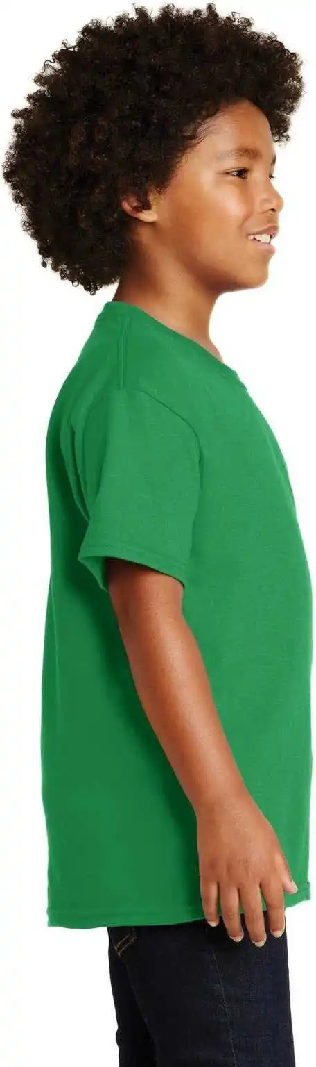 Gildan 2000b Youth Ultra Cotton 100% t Shirt Irish Green