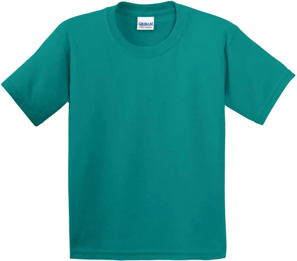Gildan 2000b Youth Ultra Cotton 100% t Shirt Jade Dome