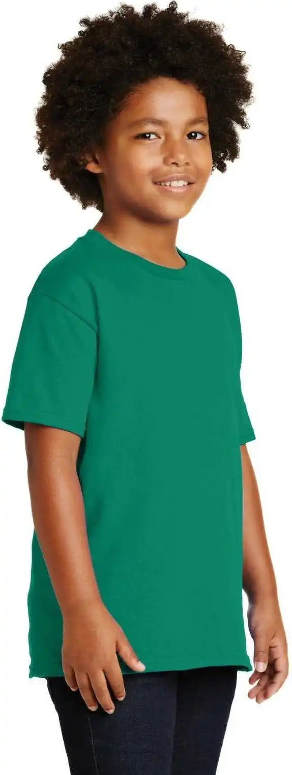 Gildan 2000b Youth Ultra Cotton 100% t Shirt Kelly Green