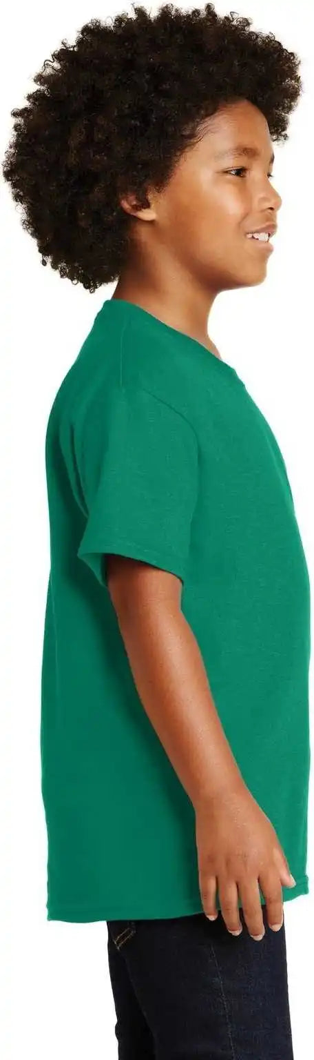 Gildan 2000b Youth Ultra Cotton 100% t Shirt Kelly Green