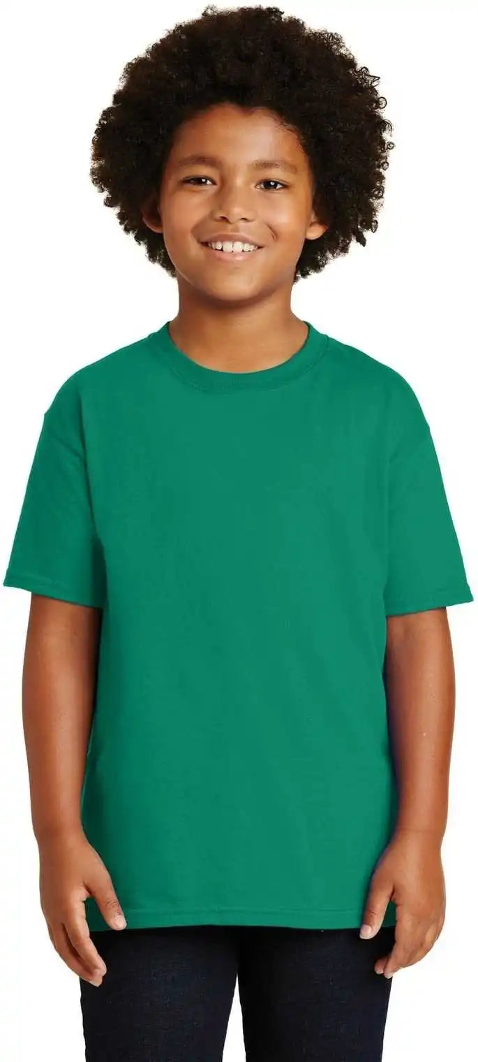 Gildan 2000b Youth Ultra Cotton 100% t Shirt Kelly Green