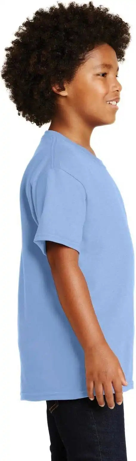 Gildan 2000b Youth Ultra Cotton 100% t Shirt Light Blue