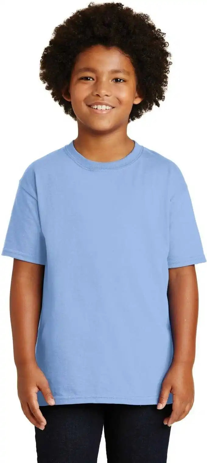 Gildan 2000b Youth Ultra Cotton 100% t Shirt Light Blue