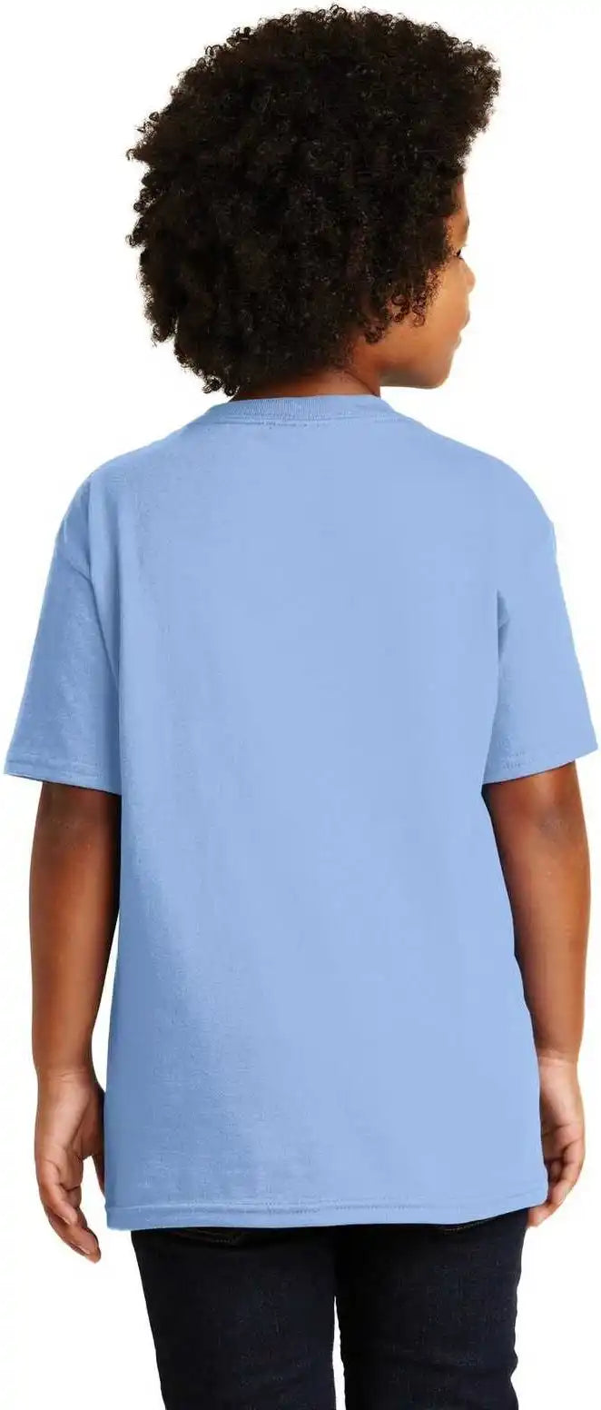 Gildan 2000b Youth Ultra Cotton 100% t Shirt Light Blue