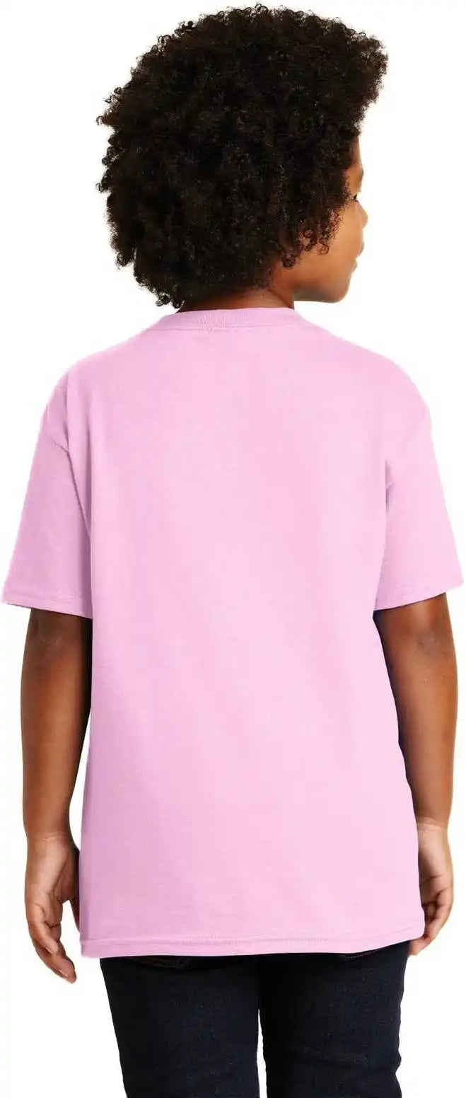 Gildan 2000b Youth Ultra Cotton 100% t Shirt Light Pink