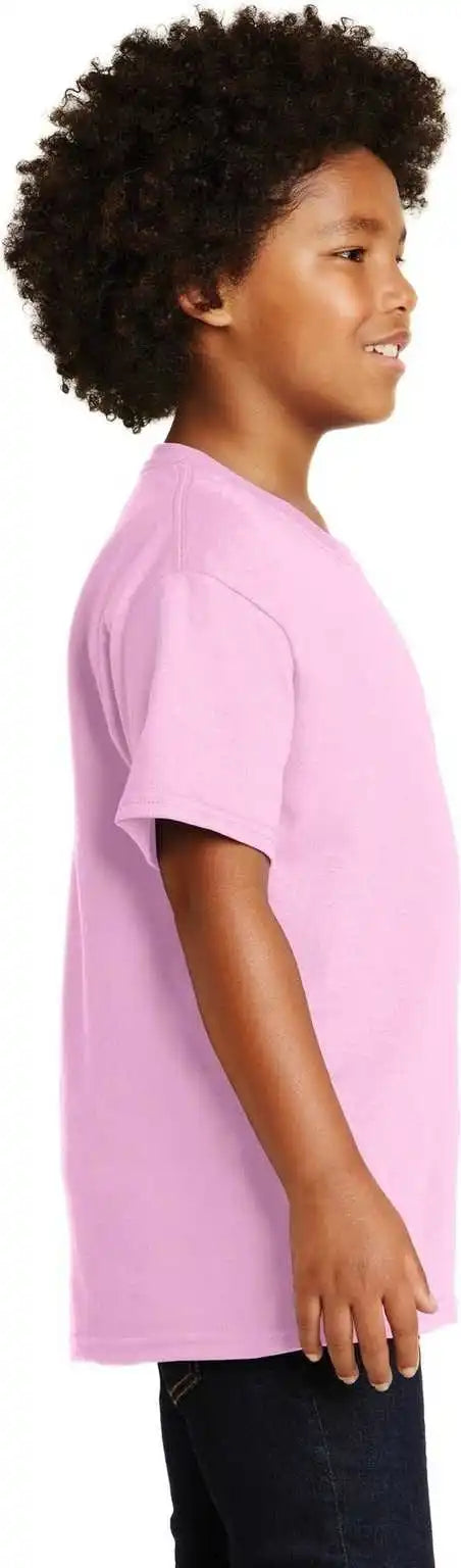 Gildan 2000b Youth Ultra Cotton 100% t Shirt Light Pink
