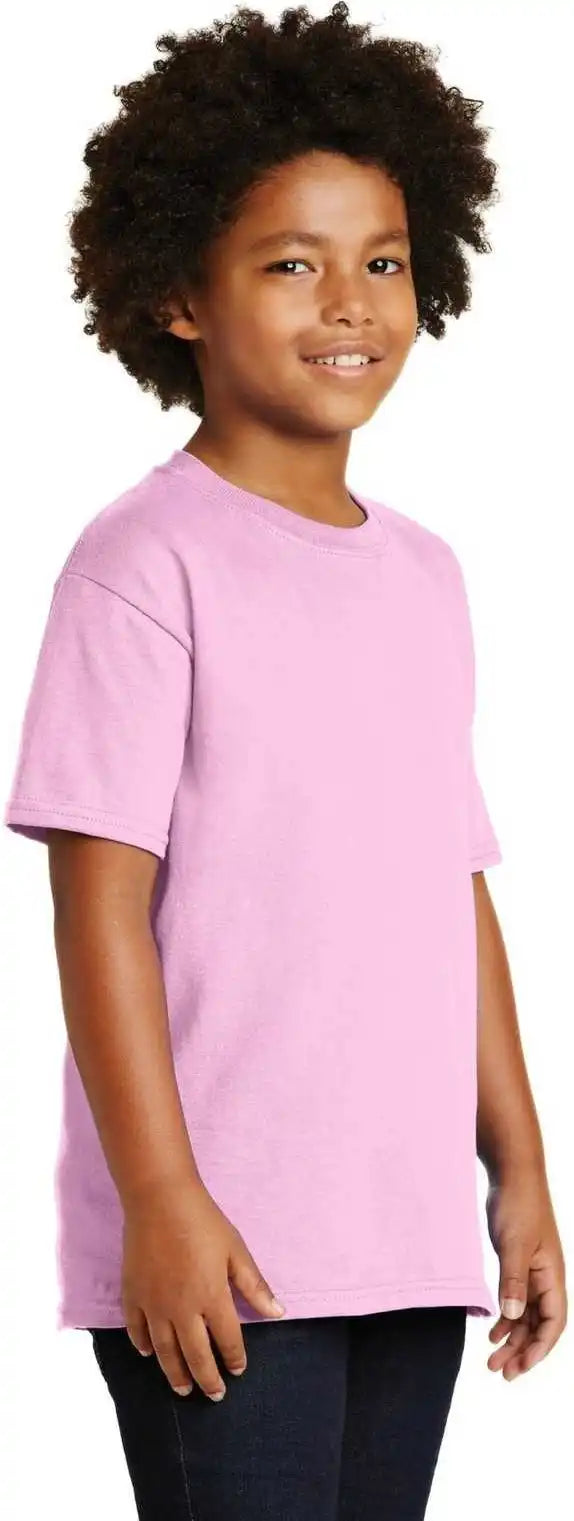 Gildan 2000b Youth Ultra Cotton 100% t Shirt Light Pink
