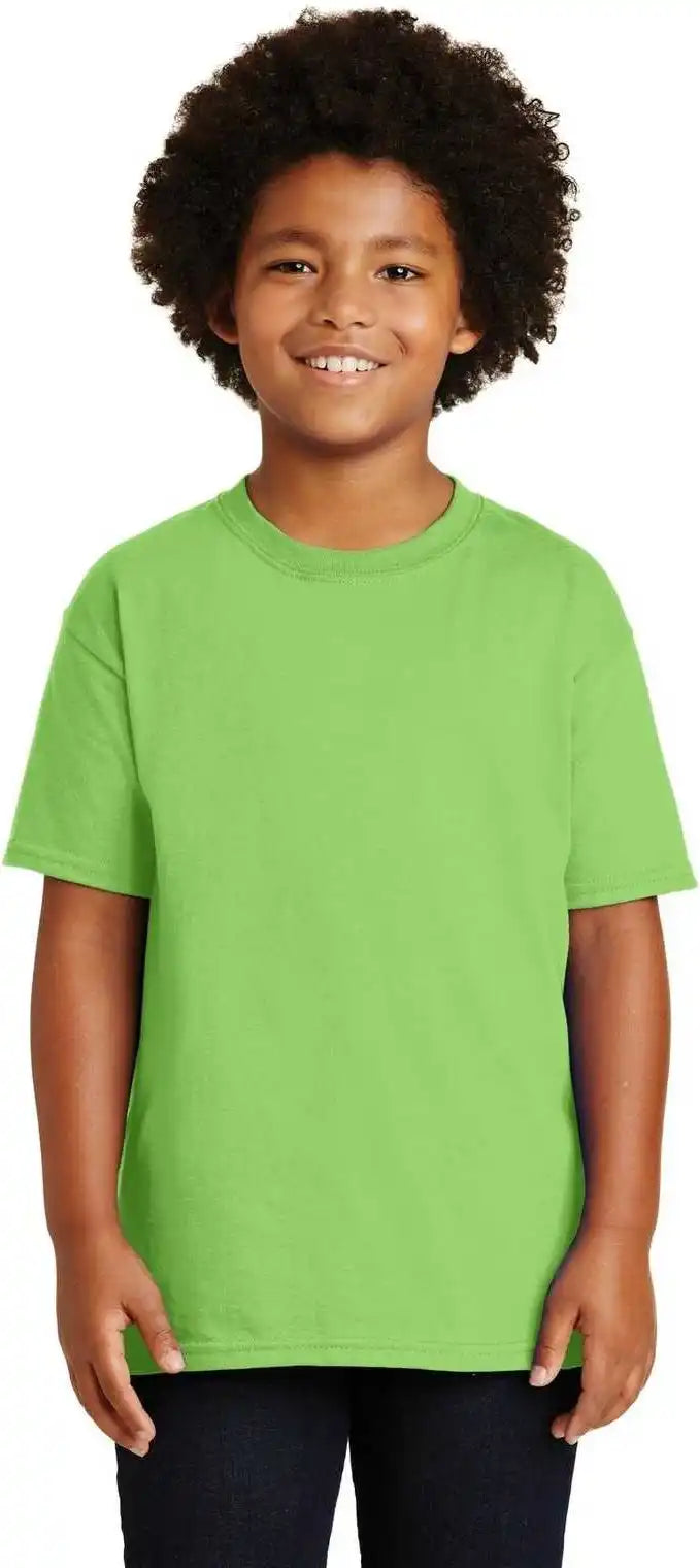 Gildan 2000b Youth Ultra Cotton 100% t Shirt Lime