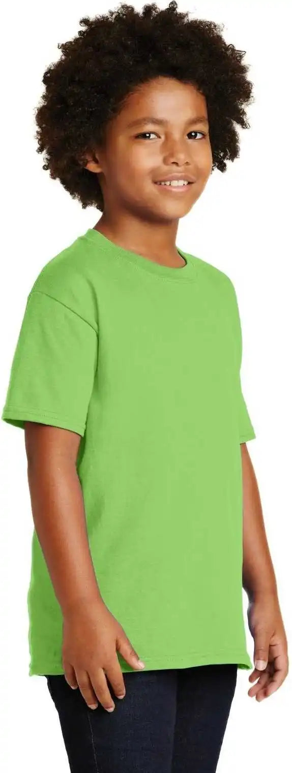 Gildan 2000b Youth Ultra Cotton 100% t Shirt Lime